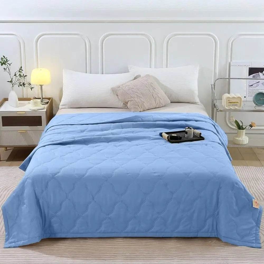 Breathable Cooling Lightweight Summer Microfiber Blanket - Sleep Galleria