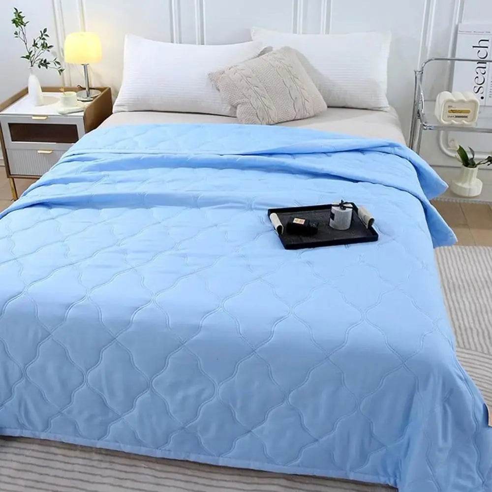 Breathable Cooling Lightweight Summer Microfiber Blanket - Sleep Galleria