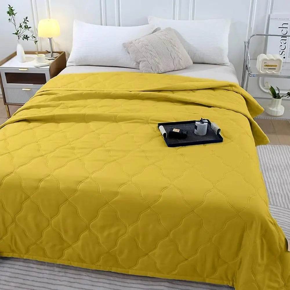 Breathable Cooling Lightweight Summer Microfiber Blanket - Sleep Galleria