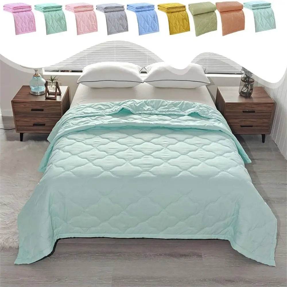 Breathable Cooling Lightweight Summer Microfiber Blanket - Sleep Galleria