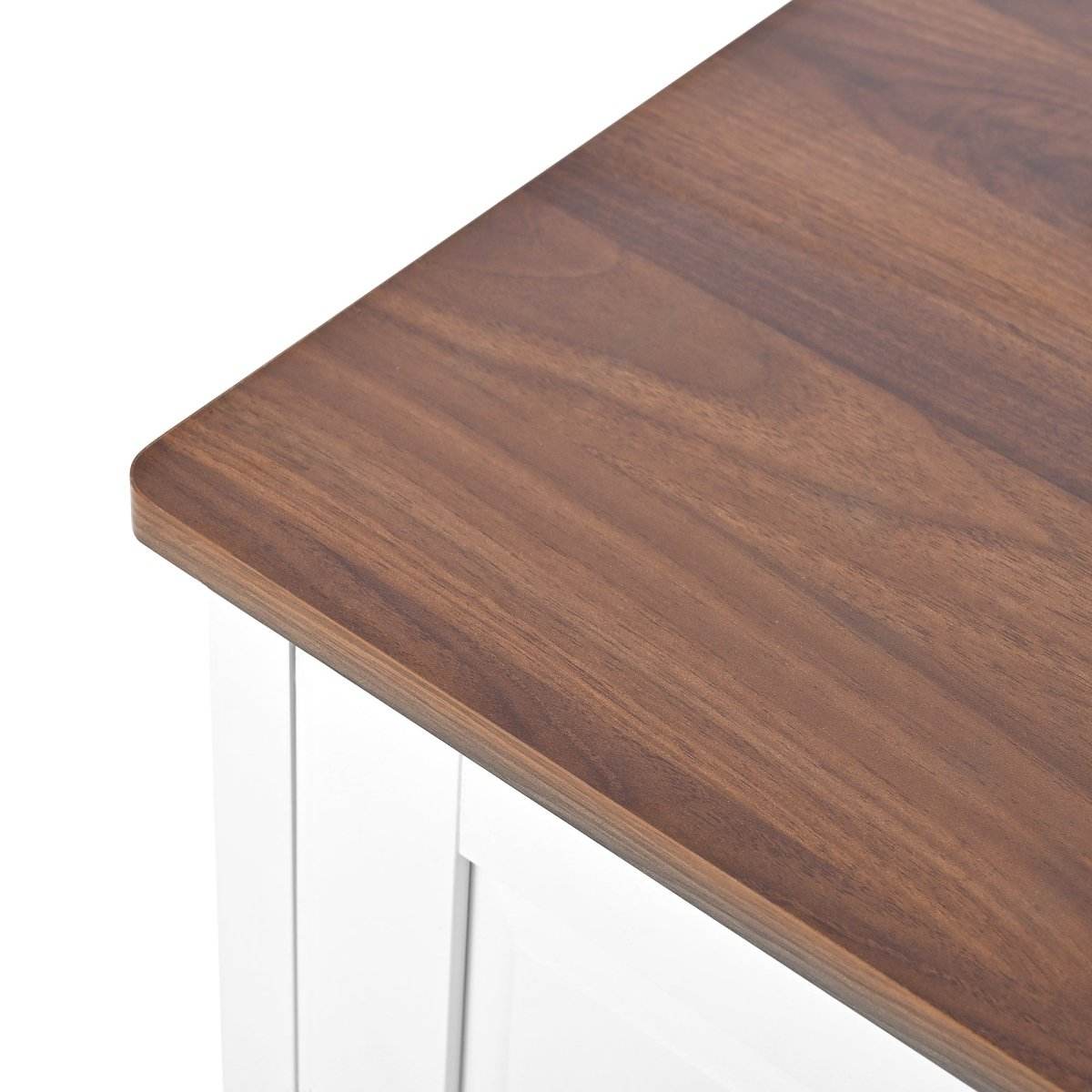 Classic Ivory White 4-Drawer Wood Dresser Chest - Sleep Galleria