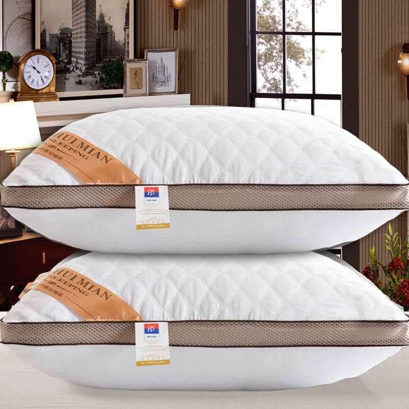 Comfortable Polyester Fiber Quilted Pillow Single Piece - Sleep Galleria