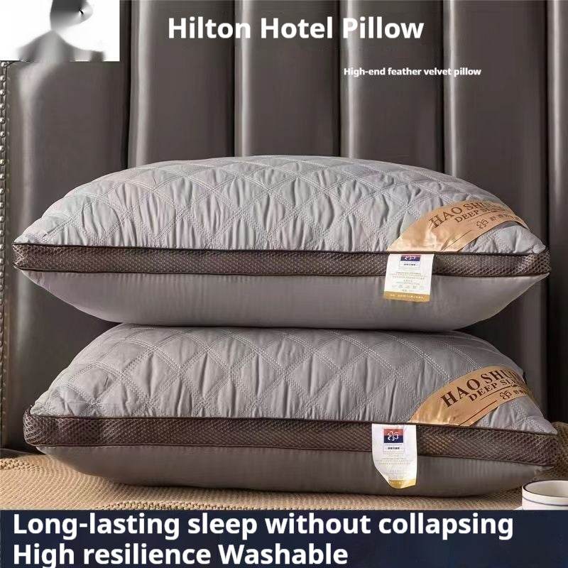 Comfortable Polyester Fiber Quilted Pillow Single Piece - Sleep Galleria