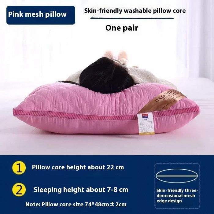 Comfortable Polyester Fiber Quilted Pillow Single Piece - Sleep Galleria