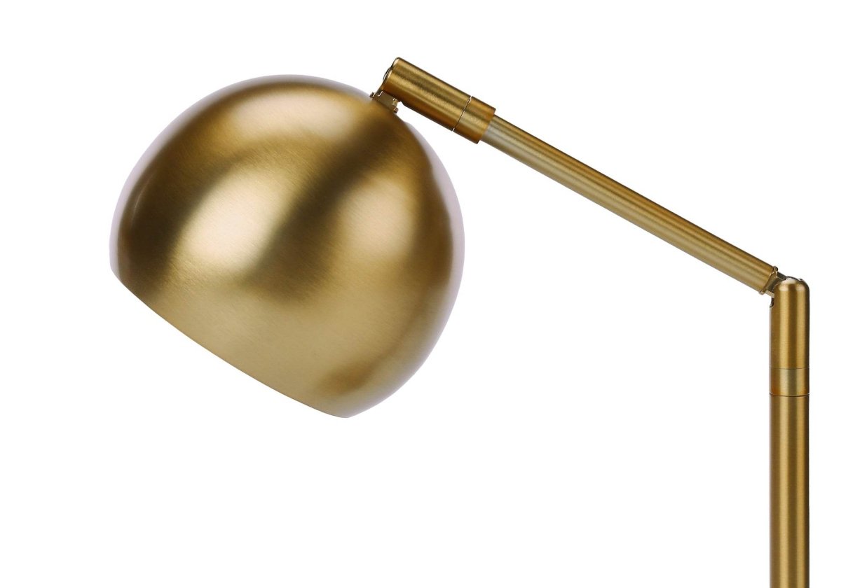 Contemporary Adjustable Gold Metal Table Lamp - Sleep Galleria