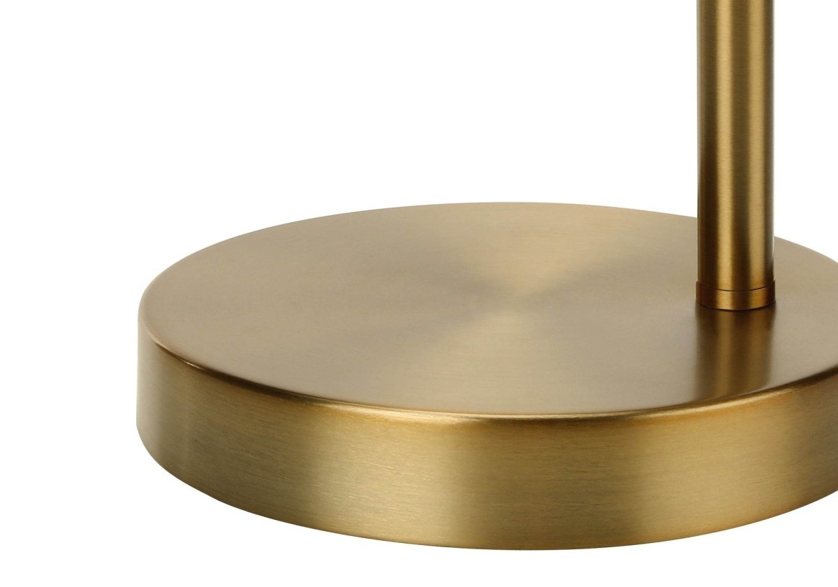 Contemporary Adjustable Gold Metal Table Lamp - Sleep Galleria