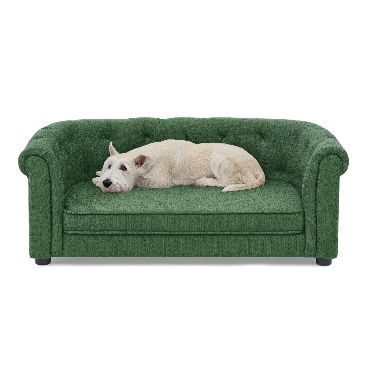 Contemporary Breathable Linen Foam Pet Sofa - Omega Lifestyles