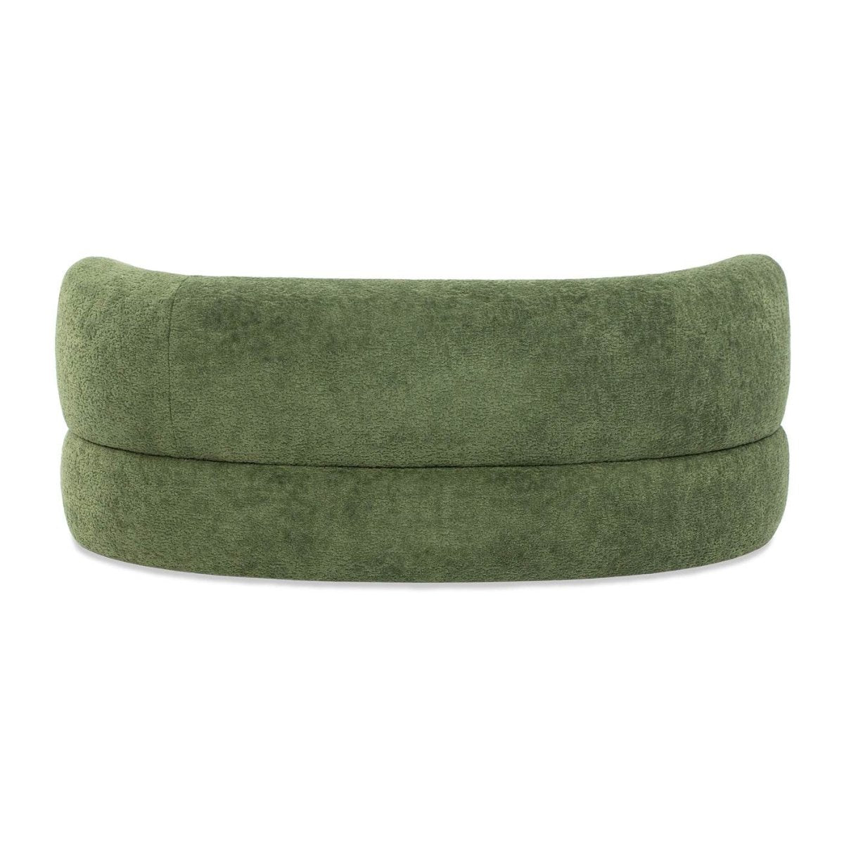 Curved Fleeced Teddy Upholstered Pet Sofa Bed - Sleep Galleria