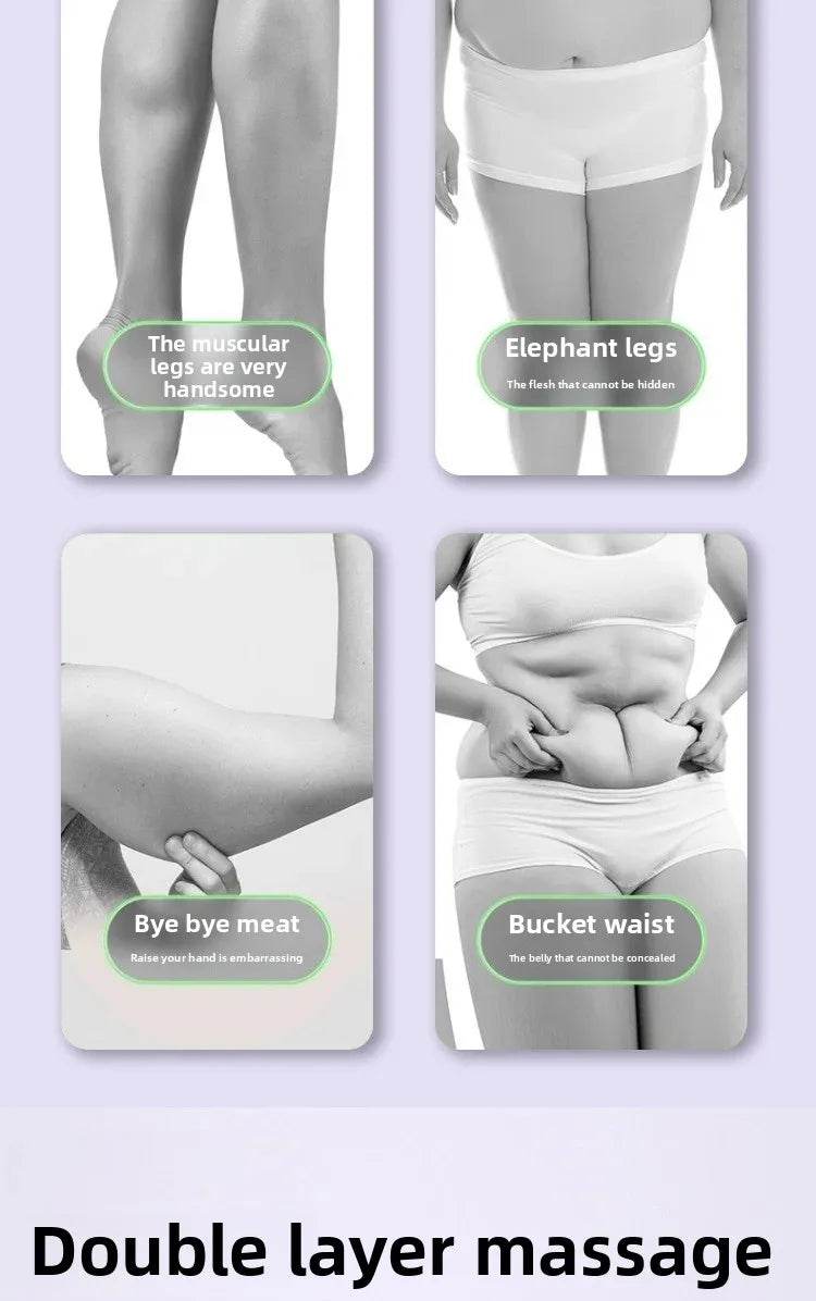 Ergonomic 28-Wheel Deep Tissue Leg Roller Massager - Sleep Galleria