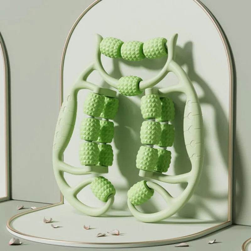 Ergonomic 28-Wheel Deep Tissue Leg Roller Massager - Sleep Galleria