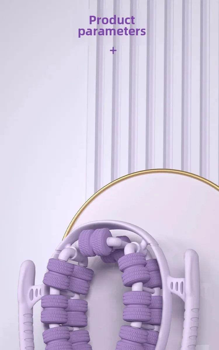 Ergonomic 28-Wheel Deep Tissue Leg Roller Massager - Sleep Galleria