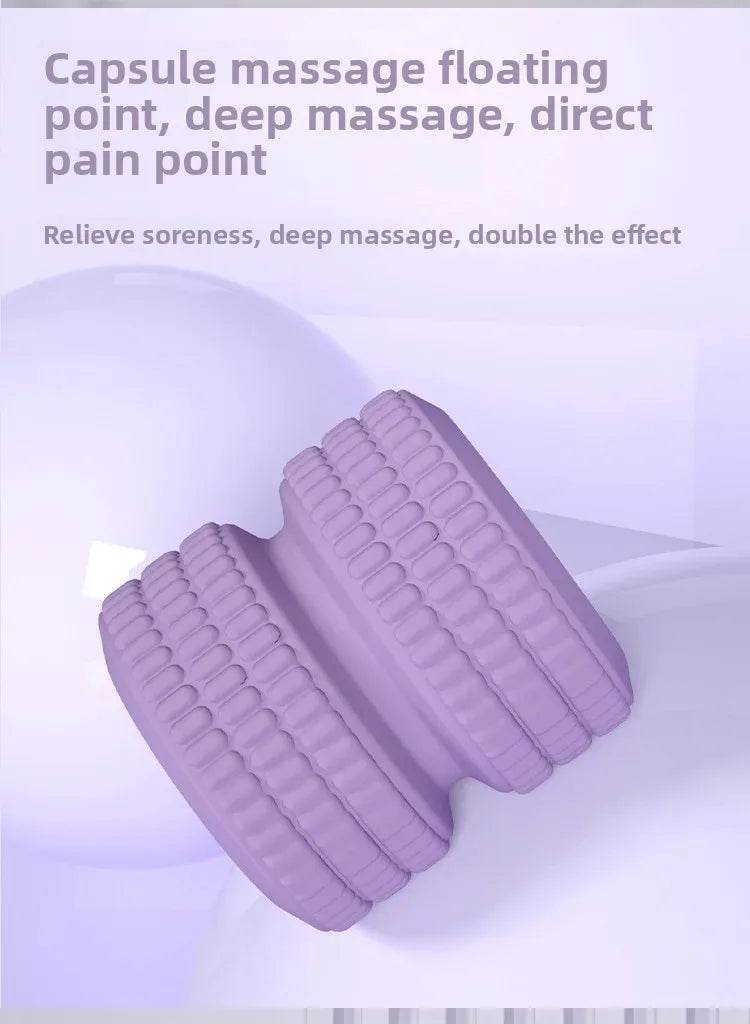 Ergonomic 28-Wheel Deep Tissue Leg Roller Massager - Sleep Galleria