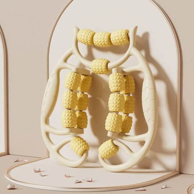 Ergonomic 28-Wheel Deep Tissue Leg Roller Massager - Sleep Galleria