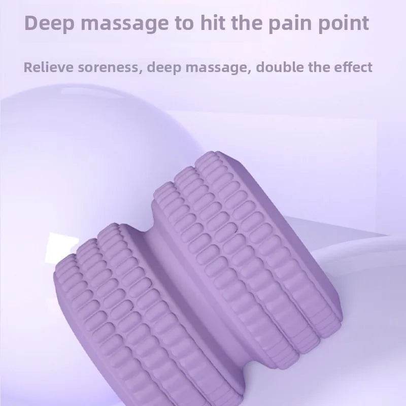 Ergonomic 28-Wheel Deep Tissue Leg Roller Massager - Sleep Galleria