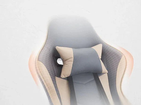 Ergonomic Leather Gaming Chair With Massage Lumbar Support - Omega Lifestyles