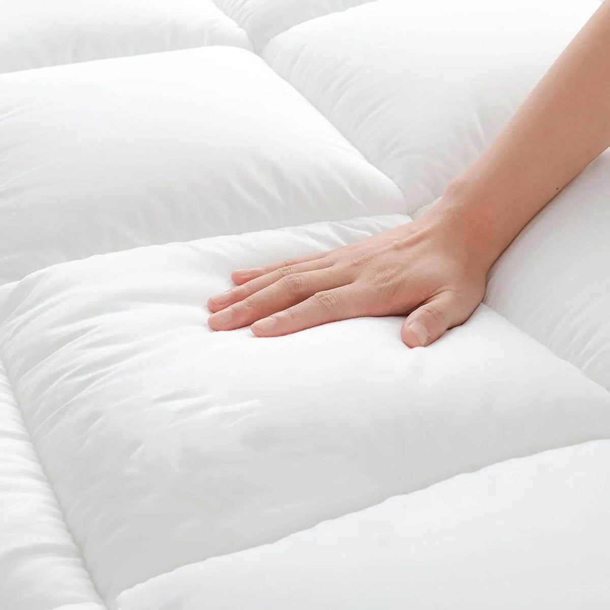 Extra Thick Quilted Breathable Mattress Pad - Sleep Galleria