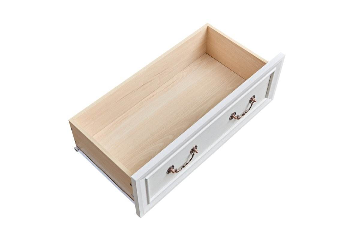 Farmhouse Style 6-Drawer Walnut MDF Dresser Chest - Sleep Galleria