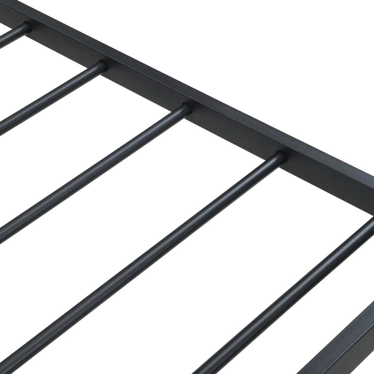 Heavy Duty Twin Metal Bed Frame With Storage - Sleep Galleria