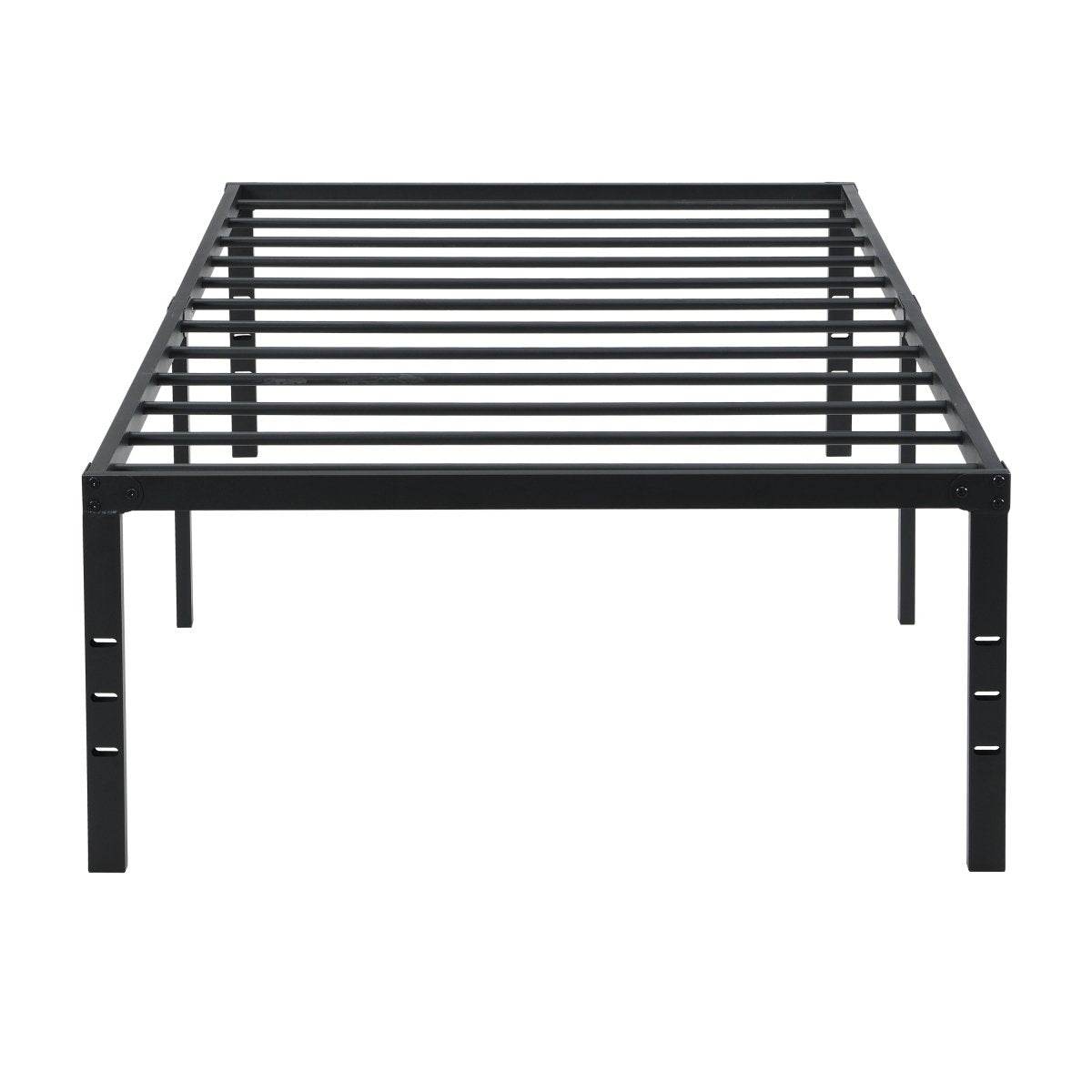 Heavy Duty Twin Metal Bed Frame With Storage - Sleep Galleria