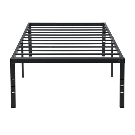 Heavy Duty Twin Metal Bed Frame With Storage - Sleep Galleria