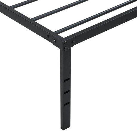 Heavy Duty Twin Metal Bed Frame With Storage - Sleep Galleria