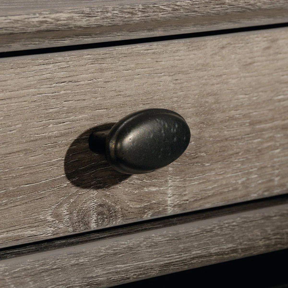 Industrial Brown L-Shaped Engineered Wood Computer Desk - Omega Lifestyles