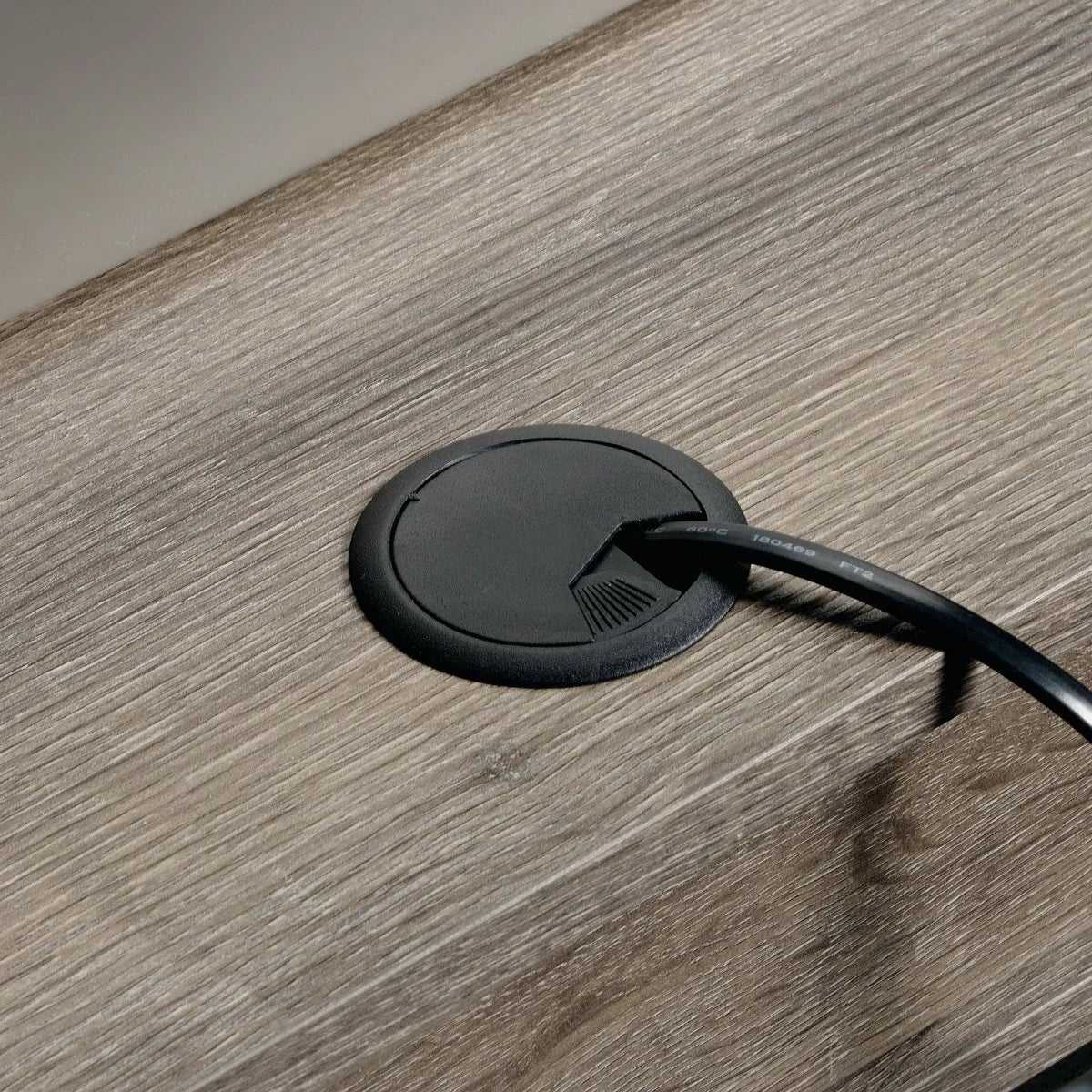 Industrial Brown L-Shaped Engineered Wood Computer Desk - Omega Lifestyles