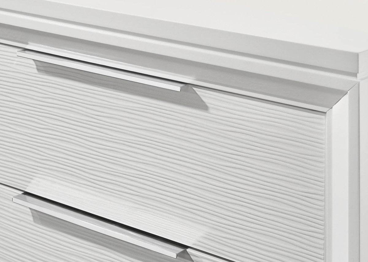 Ivory Velvet Round Button-Tufted Storage Bed Set - Sleep Galleria