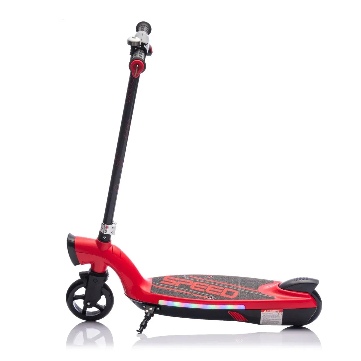 Kids Electric Ride On Scooter With Kickstand And LED Lights - Omega Lifestyles