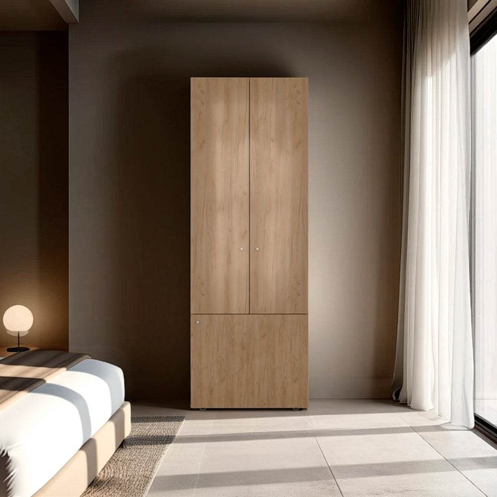 Macadamia Engineered Wood Storage Closet System - Serenova - Omega Lifestyles