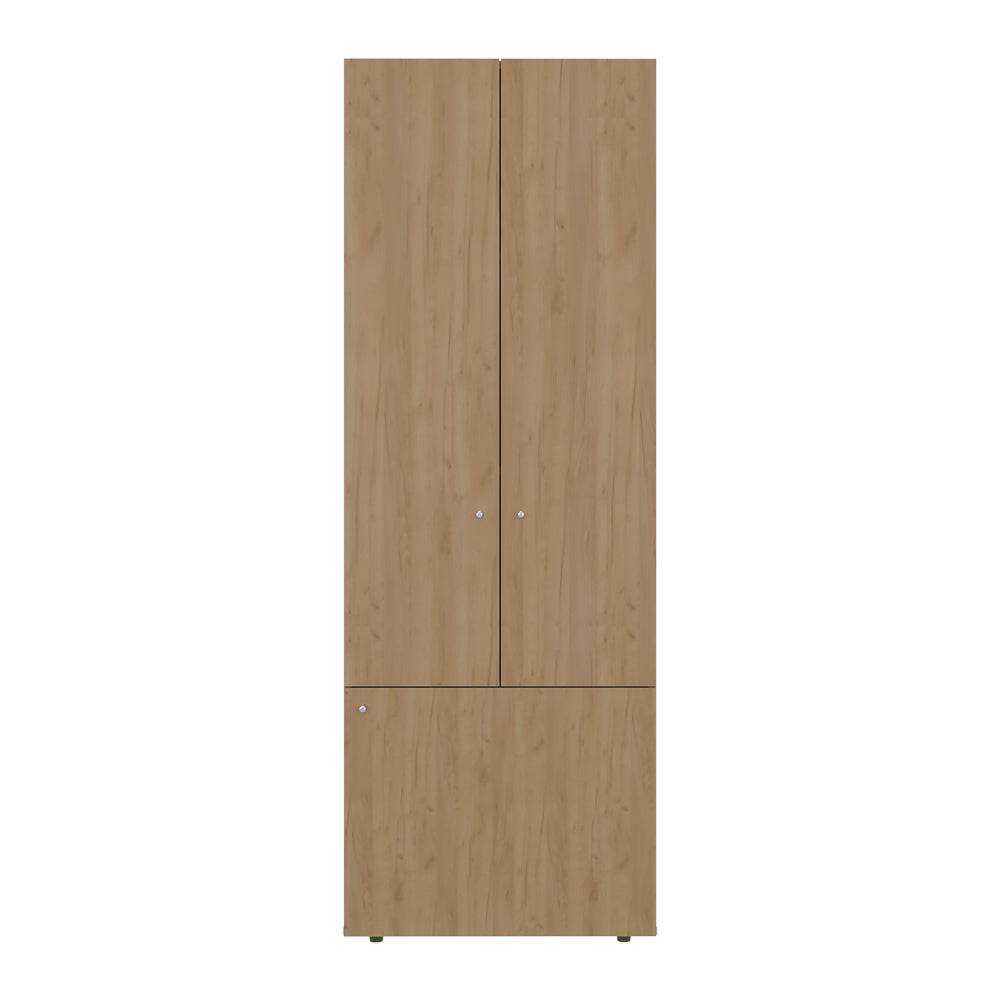 Macadamia Engineered Wood Storage Closet System - Serenova - Omega Lifestyles