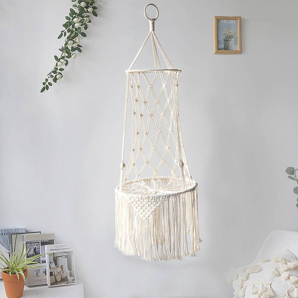 Macrame Hanging Cat Hammock Pet Bed - Sleep Galleria