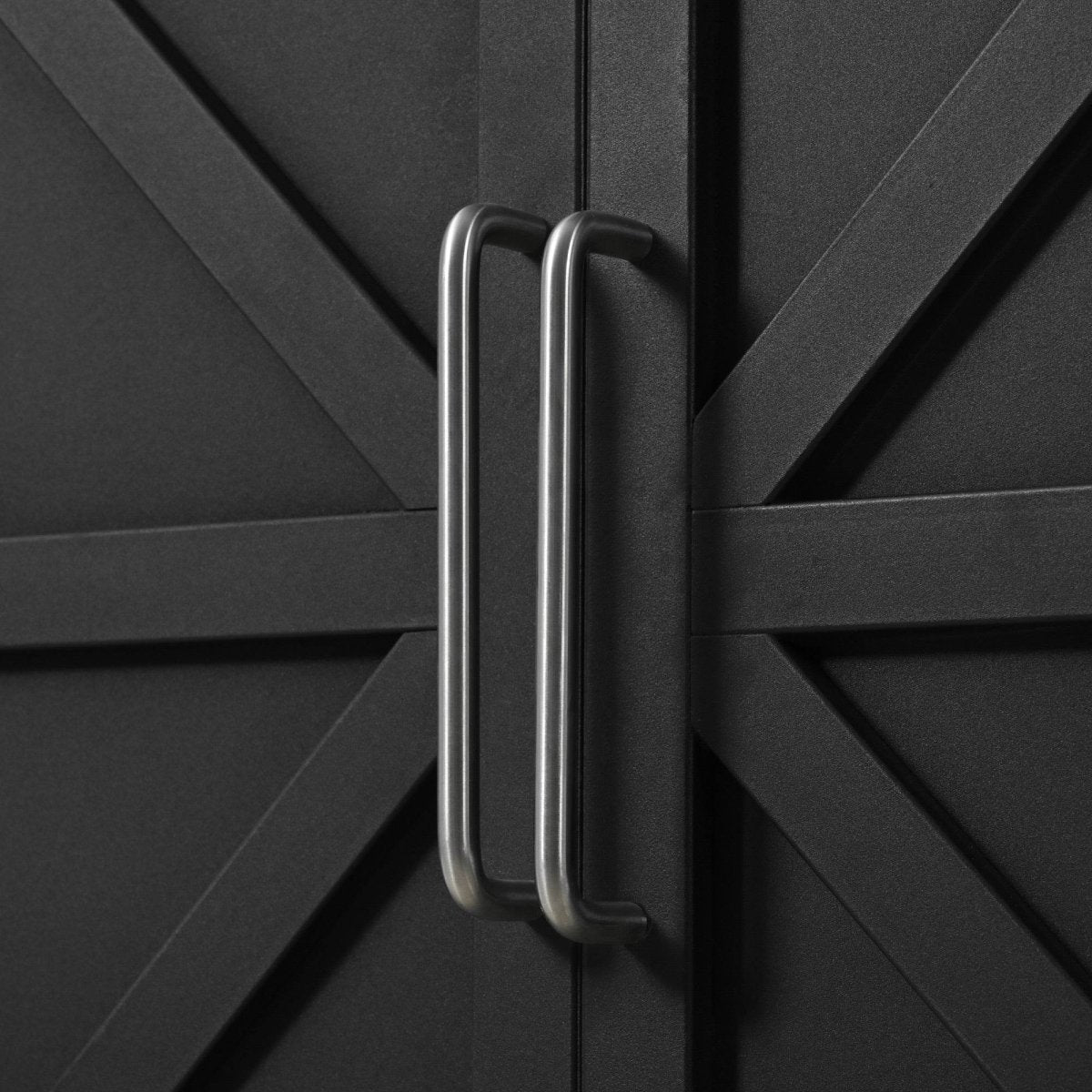 Matte Black Outdoor Movable Stainless Steel Kitchen Sink Station - Omega Lifestyles