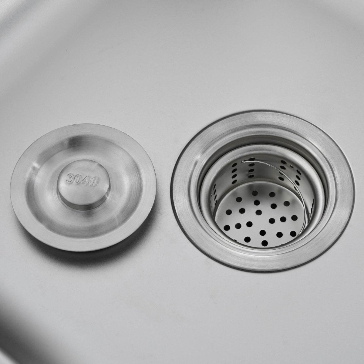 Matte Black Outdoor Movable Stainless Steel Kitchen Sink Station - Omega Lifestyles