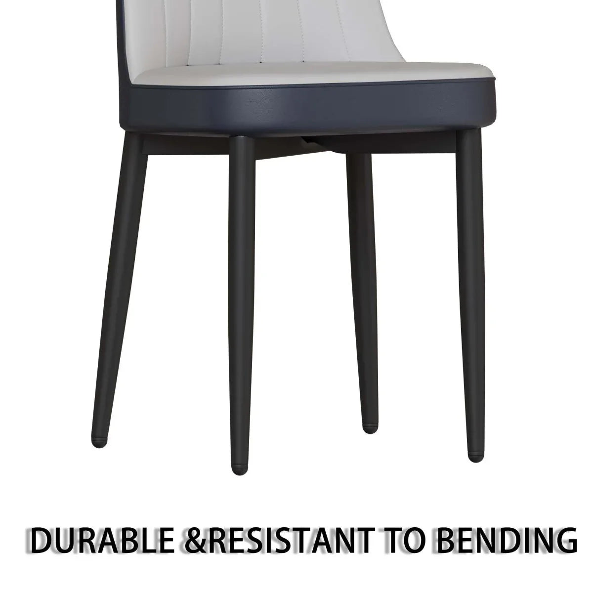 Medieval Modern MDF Dining Table And PU Chair Set - Omega Lifestyles