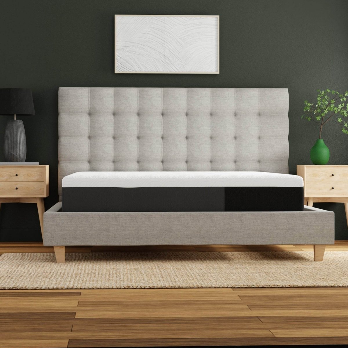 Medium 10 - Inch Gel - Infused Memory Foam Twin Mattress - Serenova - Omega Lifestyles