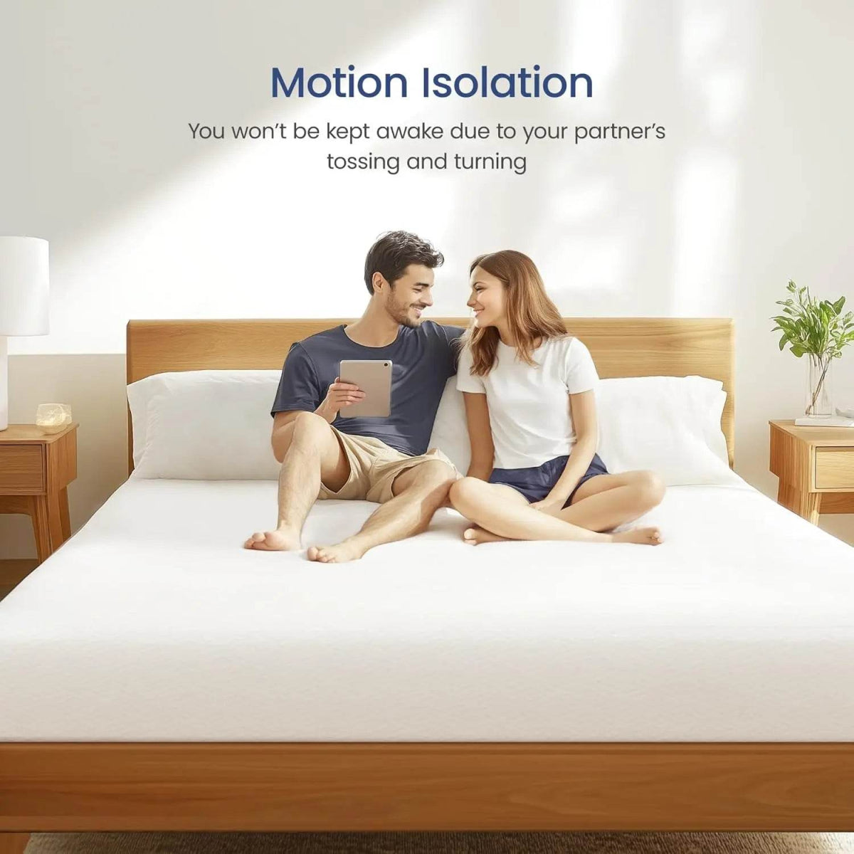 Medium Firm Cooling Green Tea Infused Memory Foam Mattress - Sleep Galleria