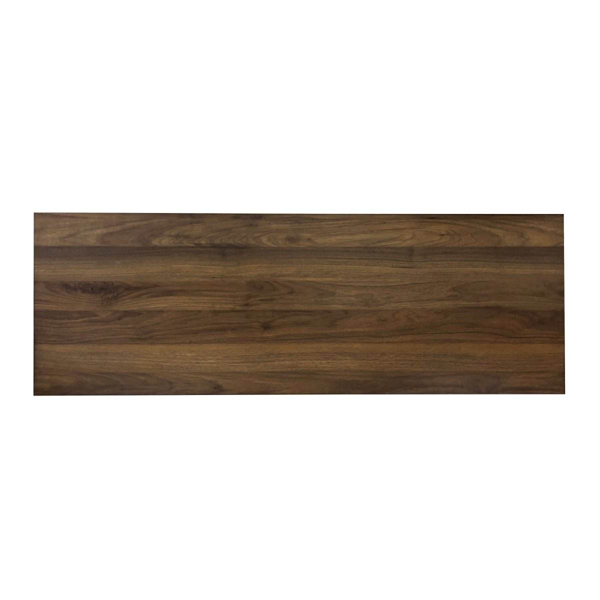 Mid-Century Modern Walnut MDF Double Dresser - Sleep Galleria