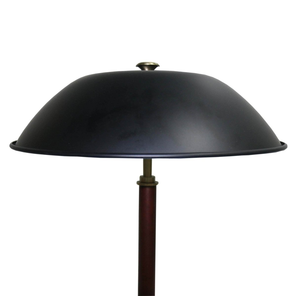 Modern Black Umbrella-Shaped Metal Table Lamp - Sleep Galleria