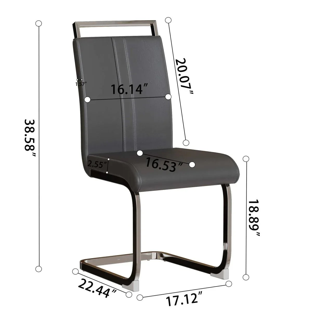 Modern Brown MDF Dining Table And PU Armless Chair Set - Omega Lifestyles