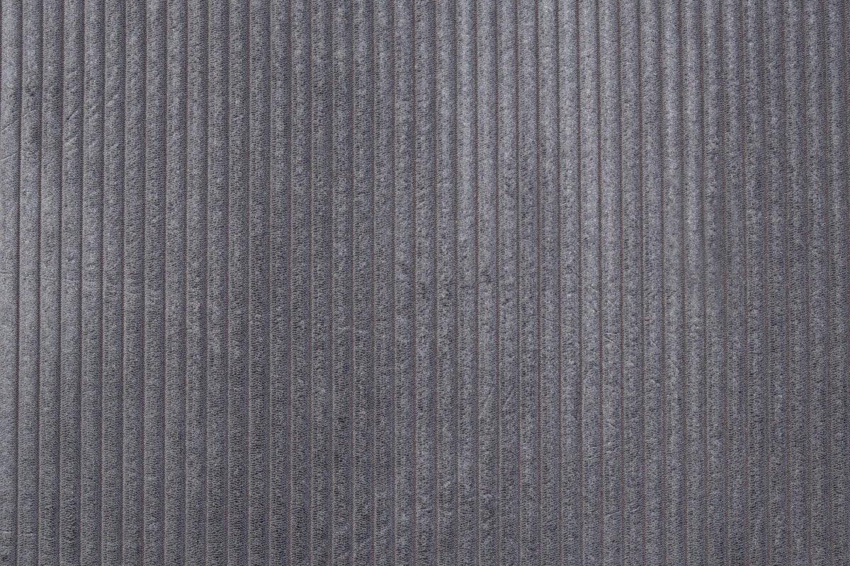 Modern Dark Gray Corduroy Accent Chair With Pillow - Omega Lifestyles