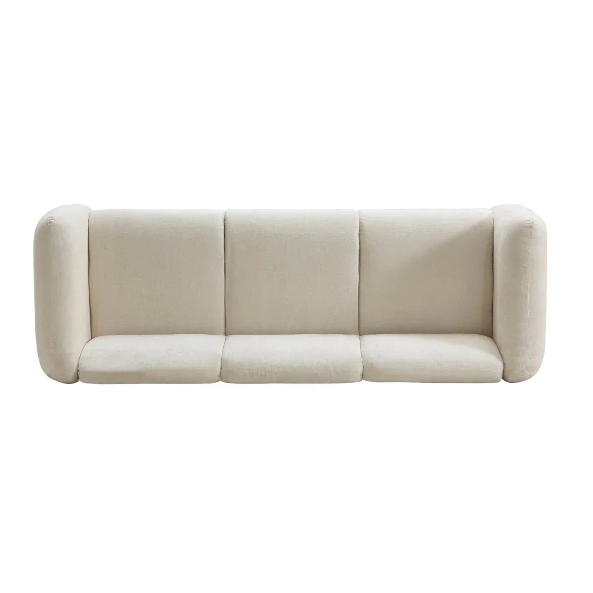 Modern Oversized 3-Seater Upholstered Chenille Sofa - Omega Lifestyles
