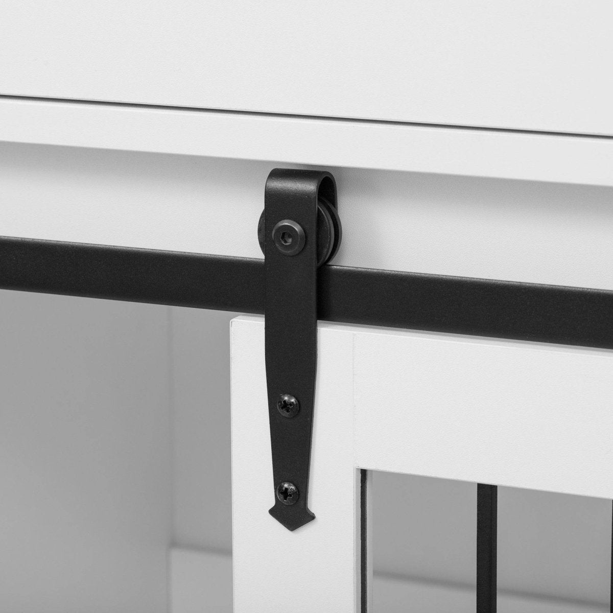 Modern Pet Friendly Dog Crate Kitchen Island End Table - Sleep Galleria