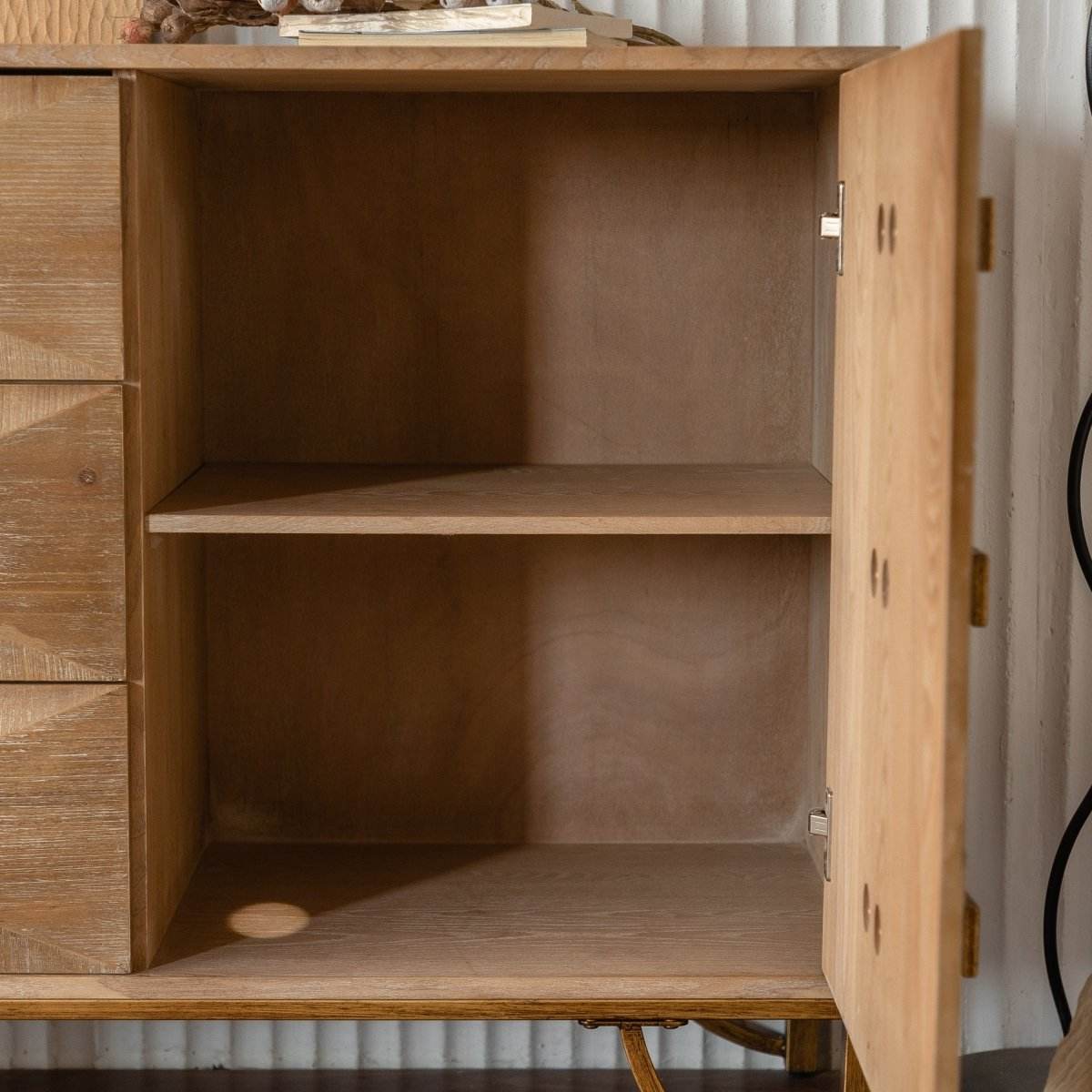 Modern Solid Wood 3-Drawer Dresser With Storage - Sleep Galleria