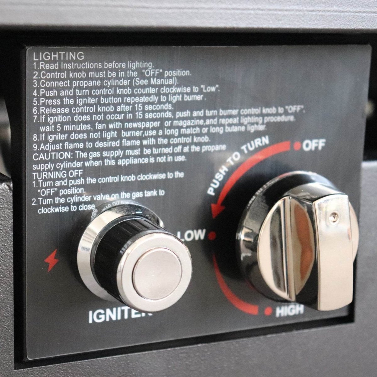 Modern Steel Outdoor Propane Fire Pit Table With Lid - Omega Lifestyles