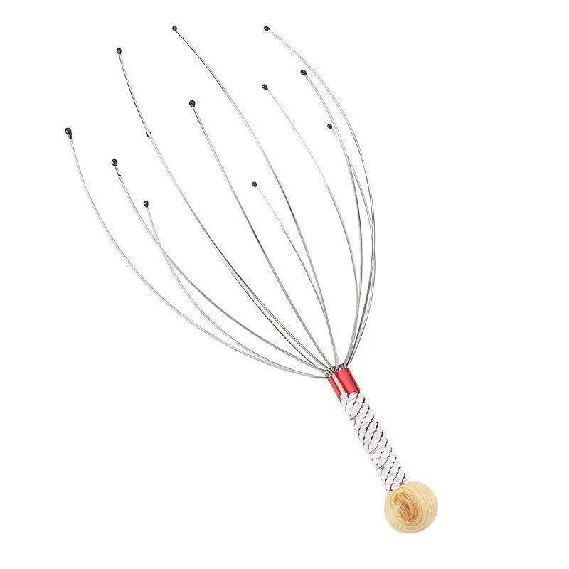 Octopus Stainless Steel Head Massage Claw Scratcher - Sleep Galleria