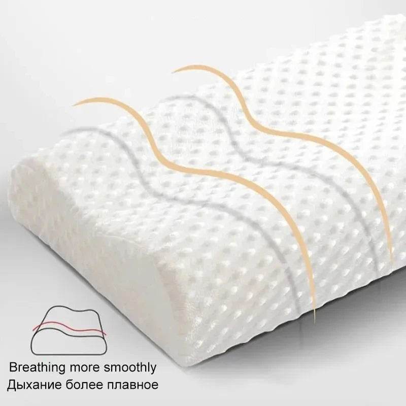 Orthopedic Contour Memory Foam Pillow For Neck Pain - Sleep Galleria