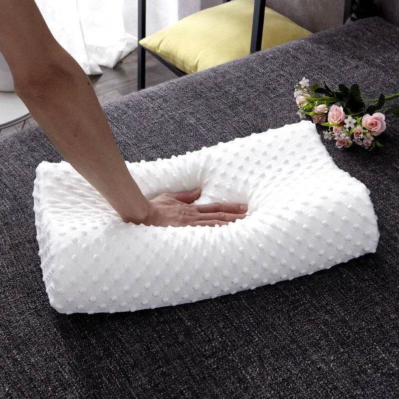 Orthopedic Contour Memory Foam Pillow For Neck Pain - Sleep Galleria