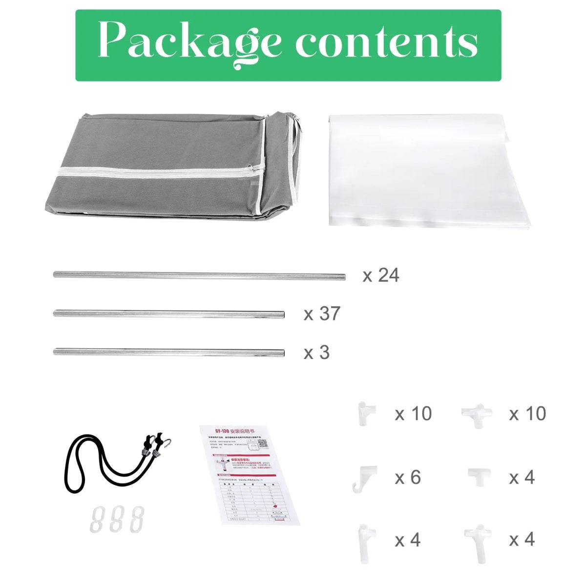 Portable Fabric Closet Organizer Wardrobe Storage Rack - Omega Lifestyles