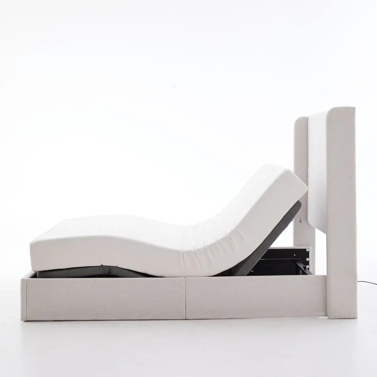 Queen Adjustable Bed Base Frame With Massage and Wireless Remote - Omega Lifestyles